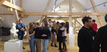 Vernisajul expoziției retrospective Vasile Gorduz, la Muzeul de Istorie din Suceava