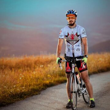 Constantin Lucuțar - 1000 de km pe bicicletă, în 48 de ore, pentru copiii născuți prematur