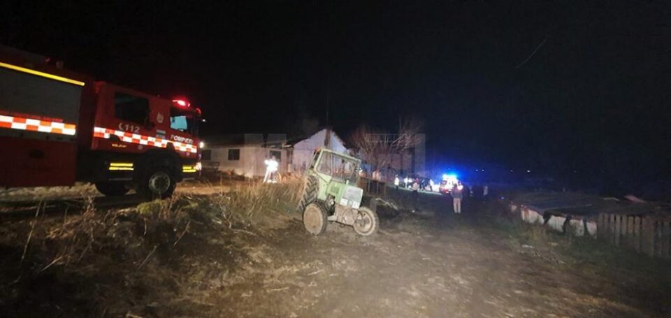 Bărbat mort într-un incendiu după ce a verificat cu flacără deschisă o butelie