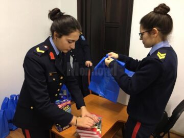 Elevii Colegiului Național Militar, implicați în campania caritabilă Shoe Box