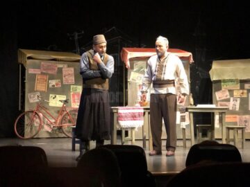 Ropote de aplauze pentru „Take, Ianke și Cadîr” ai Ateneului Național din Iași, la Teatrul Municipal „Matei Vișniec” Suceava