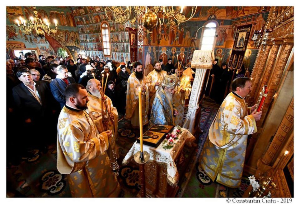 Biserica-paraclis a Mănăstirii Voroneț și-a cinstit ocrotitorul, pe Sfântul Cuvios Daniil Sihastrul