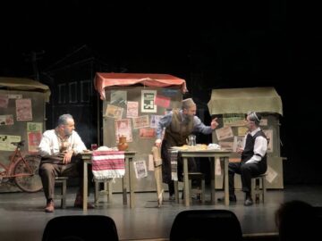 Ropote de aplauze pentru „Take, Ianke și Cadîr” ai Ateneului Național din Iași, la Teatrul Municipal „Matei Vișniec” Suceava