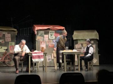 Ropote de aplauze pentru „Take, Ianke și Cadîr” ai Ateneului Național din Iași, la Teatrul Municipal „Matei Vișniec” Suceava