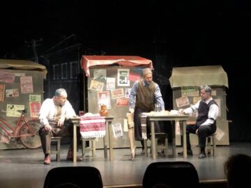 Ropote de aplauze pentru „Take, Ianke și Cadîr” ai Ateneului Național din Iași, la Teatrul Municipal „Matei Vișniec” Suceava