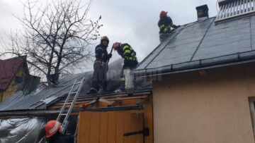 Incendiu la o gospodărie din Gura Humorului