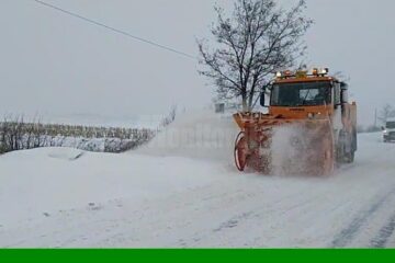 Drumul județean Suceava - Berchisești, aproape blocat în zona Drăgoiești – Măzănăiești