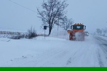 Drumul județean Suceava - Berchișești, aproape blocat în zona Drăgoiești – Măzănăiești