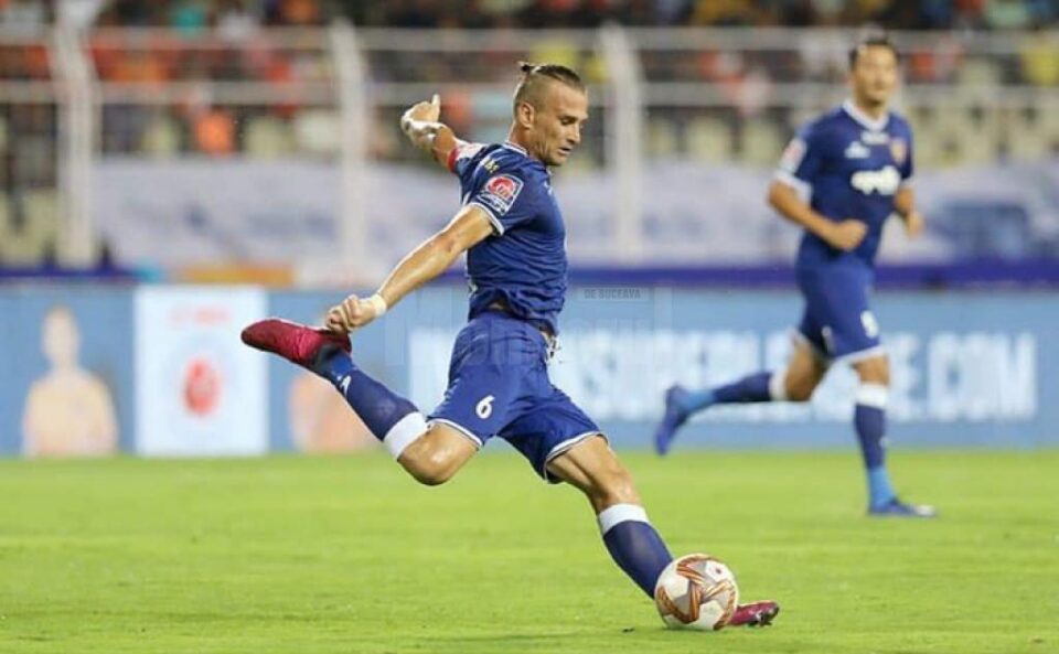 Lucian Goian este căpitan de echipă la Chennaiyin