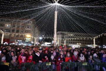 Aproape 10.000 de suceveni au fost prezenți la Revelionul organizat de Primăria Suceava