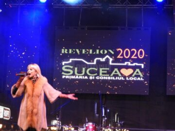 Natalia Gordienko în concertul de Revelion de la Suceava