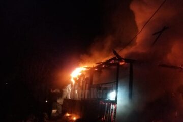 Incendiul în care a murit bătrâna din Zamostea