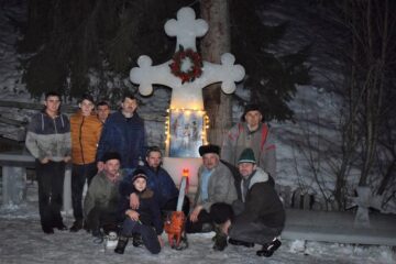 Crucea de gheață de la Ciumârna
