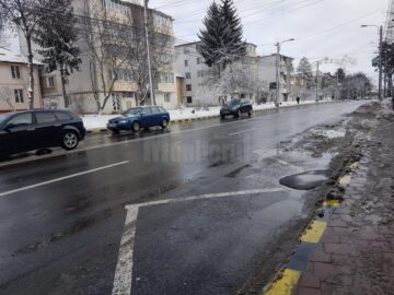 Efectul acțiunilor de deszăpezire de la Bobotează, luni dimineață