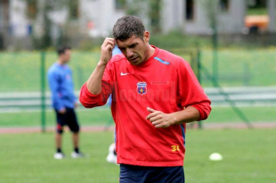 Mihai Guriță, pe vremea când îmbrăca tricoul Stelei