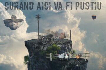 Afișul spectacolului "Curând, aici va fi pustiu"