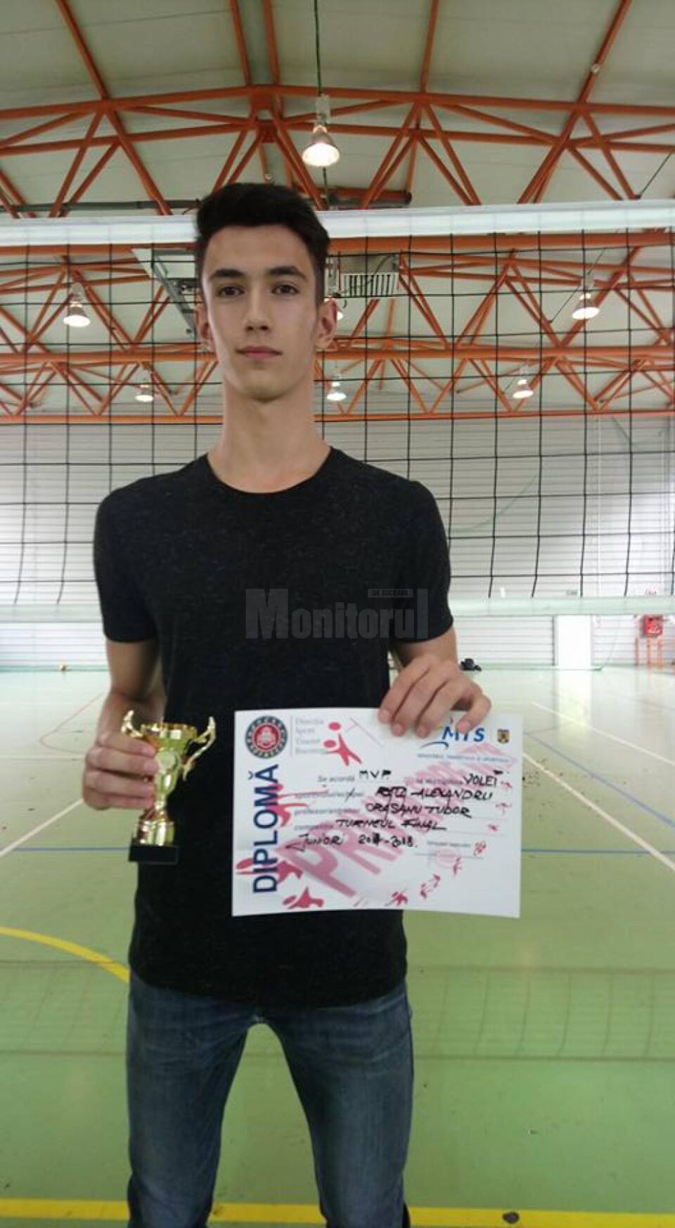 Alexandru Rață a făcut pasul spre primul eșalon al voleiului românesc