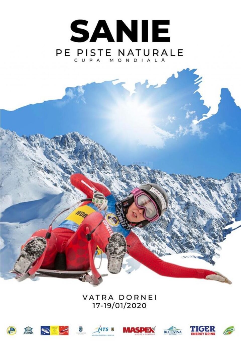 Pista de sanie „Bucovina” din Vatra Dornei va găzdui, în perioada 17-19 ianuarie cea de-a treia etapă a Cupei Mondiale de sanie pe pistă naturală