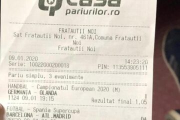 Biletul câștigător la pariuri