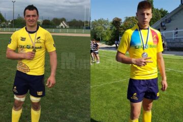 Marius Ferariu (stânga) și Daniel Hreceniuc au fost convocați la lotul Naționalei U 20