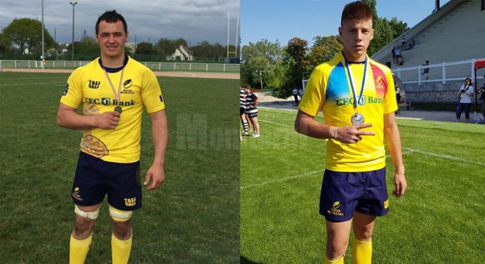 Marius Ferariu (stânga) și Daniel Hreceniuc au fost convocați la lotul Naționalei U 20