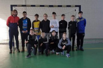 Echipa de juniori IV de la CSU Suceava, antrenată de Daniel Ionasciuc