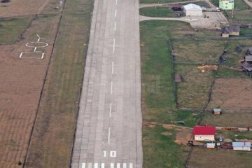 Aerodromul Floreni are în momentul de față o pistă betonată de 550 de metri