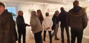 Prima expoziție personală de pictură a artistei Letiția Orșivschi, vernisată în Germania