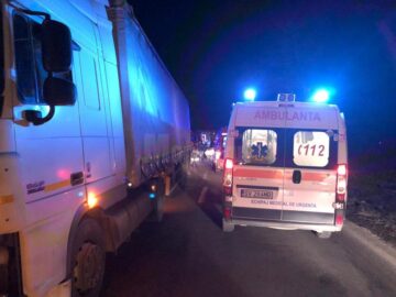 Tirul implicat în accident