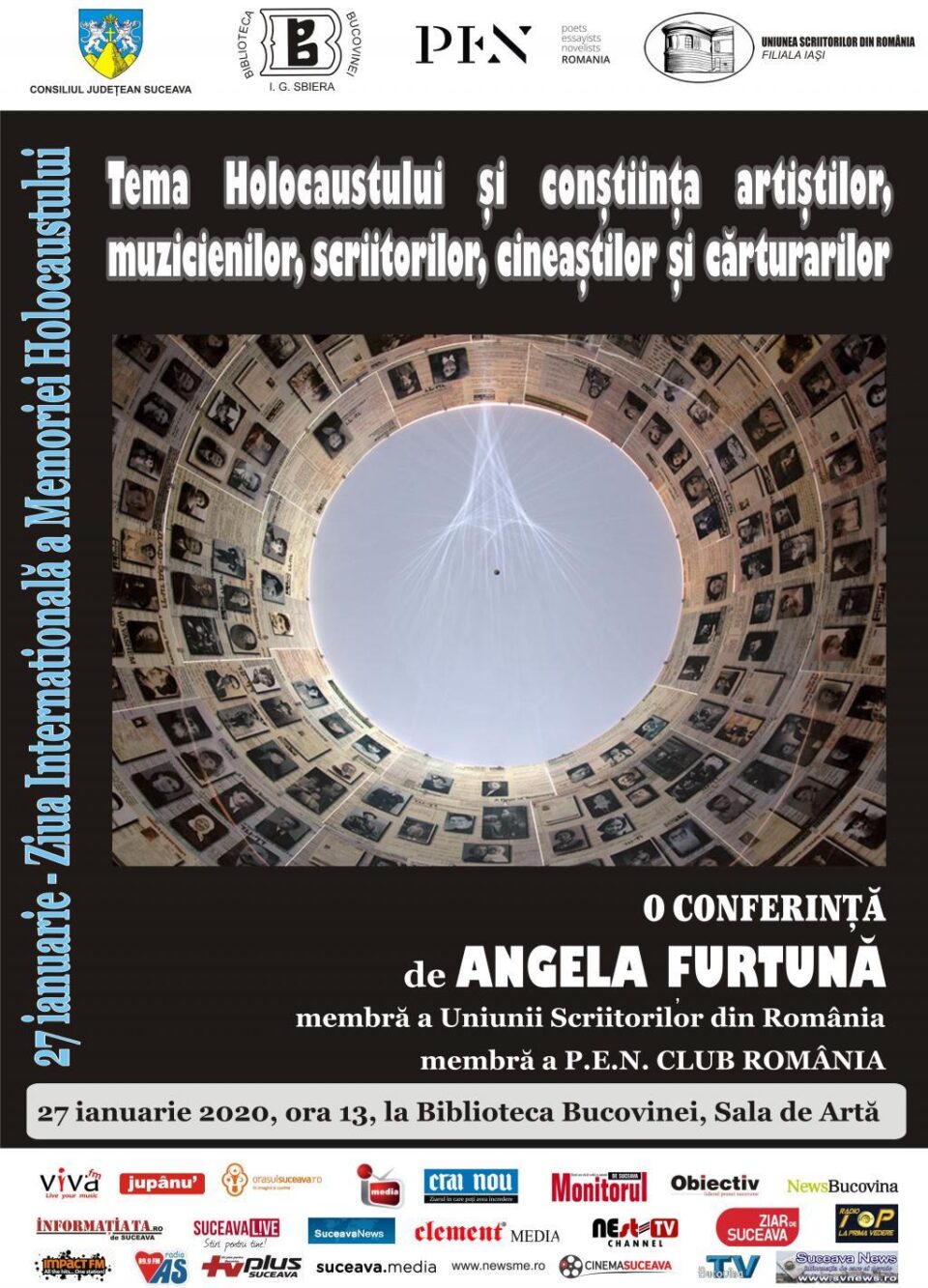 Conferință dedicată Zilei Internaționale a Memoriei Victimelor Holocaustului Conferință dedicată Zilei Internaționale a Memoriei Victimelor Holocaustului
