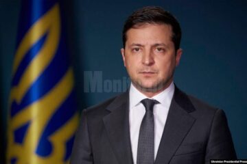 Președintele Ucrainei, Volodimir Zelenski Foto: romania.europalibera.org