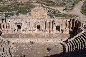 Jerash, unul dintre cele mai cunoscute situri arheologice romane