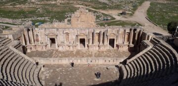 Jerash, unul dintre cele mai cunoscute situri arheologice romane