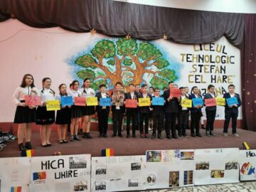 Unirea Principatelor Române, marcată la Liceul Tehnologic “Ștefan cel Mare” din Cajvana