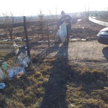 Garda de Mediu Suceava decide luni măsurile pe care le va lua în cazul gunoaielor luate de vânt de la depozitul ecologic de la Moara