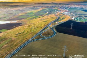 Ruta ocolitoare a Sucevei - foto DroneMaster.ro