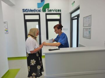 Clinica SIG Medical funcționează în incinta CMB (fosta Arcadia)