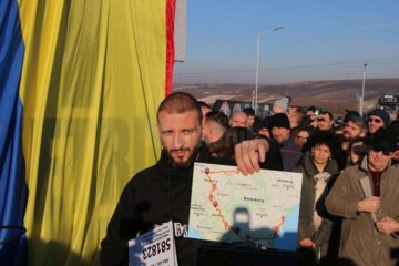 Ștefan Mandachi a organizat un nou protest pentru construcția de autostrăzi în Moldova