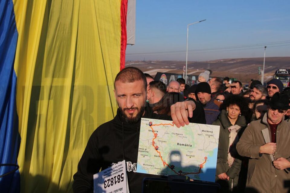 Ștefan Mandachi a organizat un nou protest pentru construcția de autostrăzi în Moldova