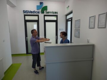 Clinica SIG Medical funcționează în incinta CMB (fosta Arcadia)