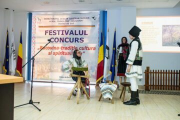Festivalul – concurs „Bucovina – Tradiție, cultură, spiritualitate”, la liceul din Vicovu de Sus