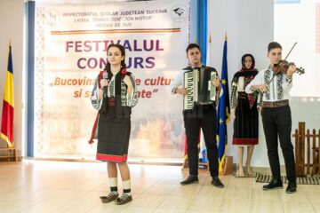 Festivalul – concurs „Bucovina – Tradiție, cultură, spiritualitate”, la liceul din Vicovu de Sus