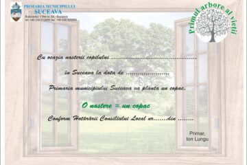 Certificatul "Primul arbore al vieții"