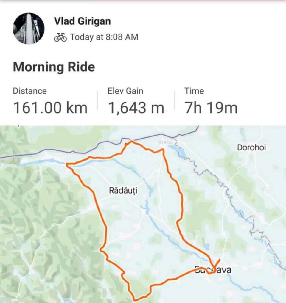 Un grup de suceveni a pedalat 161 de km, pentru a marca 161 de ani de la Mica Unire