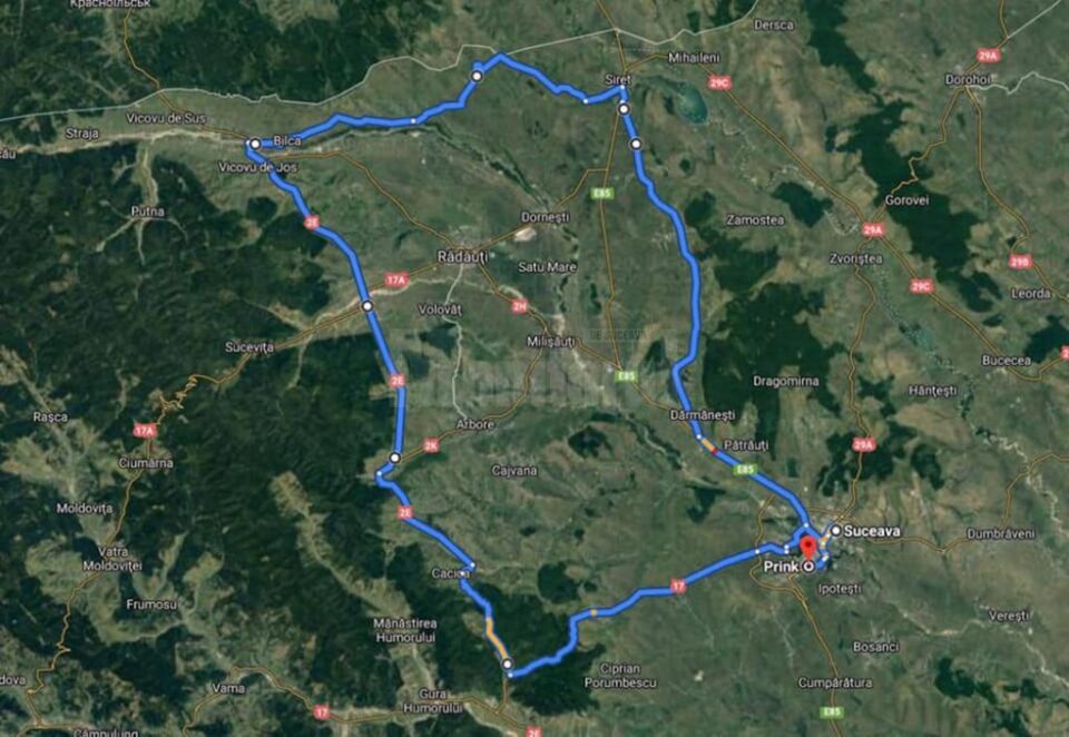 Un grup de suceveni a pedalat 161 de km, pentru a marca 161 de ani de la Mica Unire