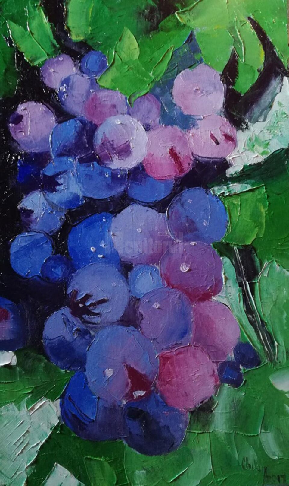 Tablou care va fi scos la vânzare, în scop caritabil, vineri, la Biblioteca Bucovinei