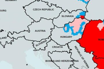 Harta focarelor de pestă porcină