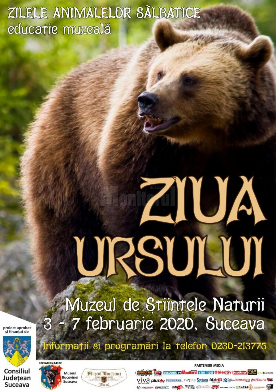 "Ziua Ursului", la Muzeul de Științele Naturii "Ziua Ursului", la Muzeul de Științele Naturii