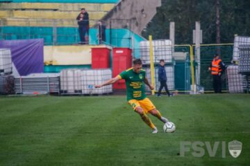 Fundașul golgeter Drugă a punctat din nou pentru Foresta. Foro Costi Solovastru