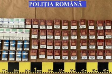 A fost confiscată și o importantă cantitate de țigări